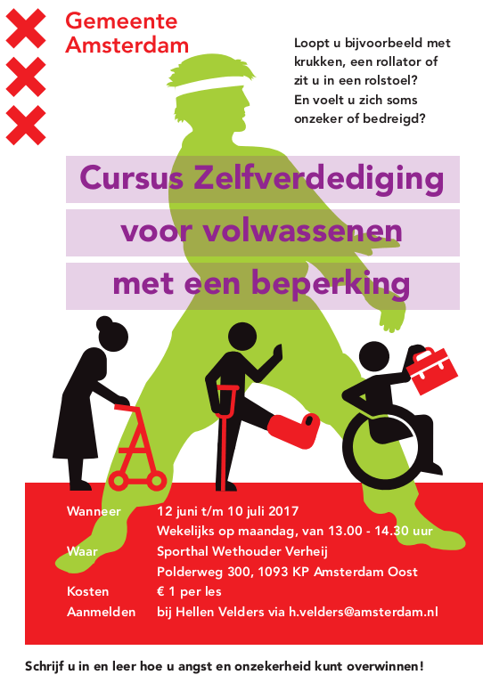 Zelfverdedigingbeperkingenoost Flyer